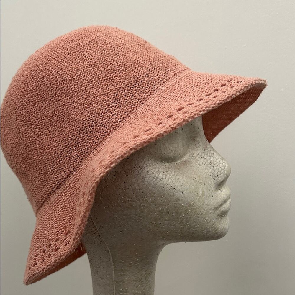 Marcus Adler Woven Dusty Rose Pink Women's Bucket Hat, O/S